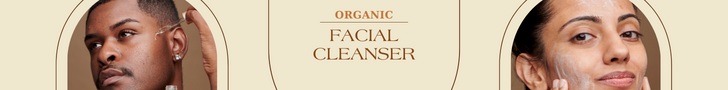 unisex organic facial cleanser